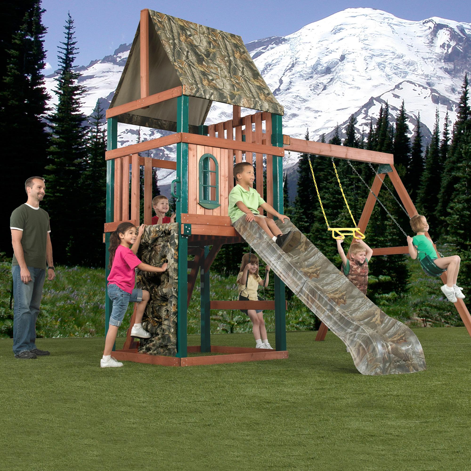 Swing N Slide Real Tree Huntsman Play Set  