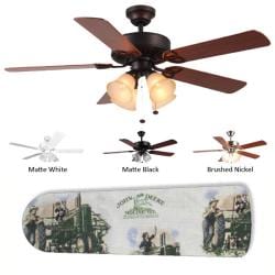 New Image Concepts 4 Lamp Vintage John Deere Ceiling Fan Lamp Vintage John Deere Ceiling Fan