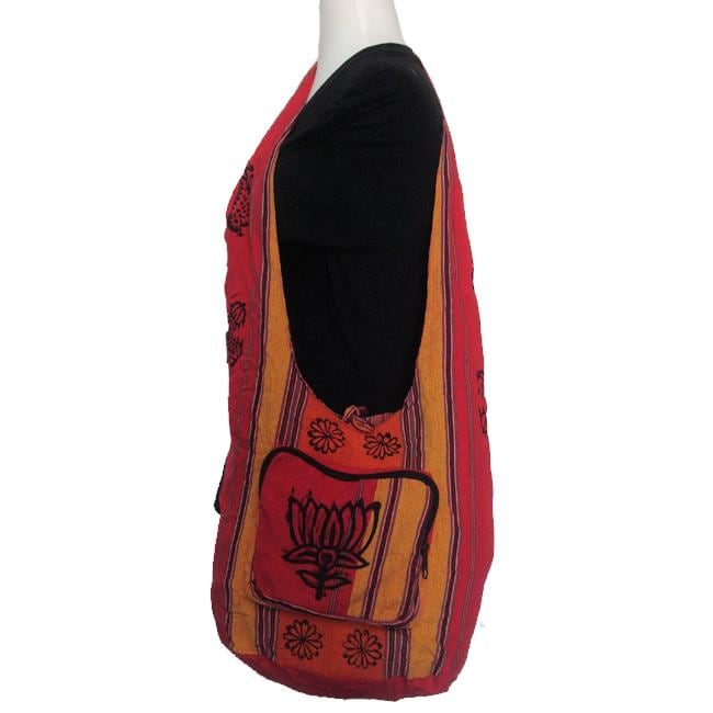 Cotton Shoulder Peace Bag (Nepal)  