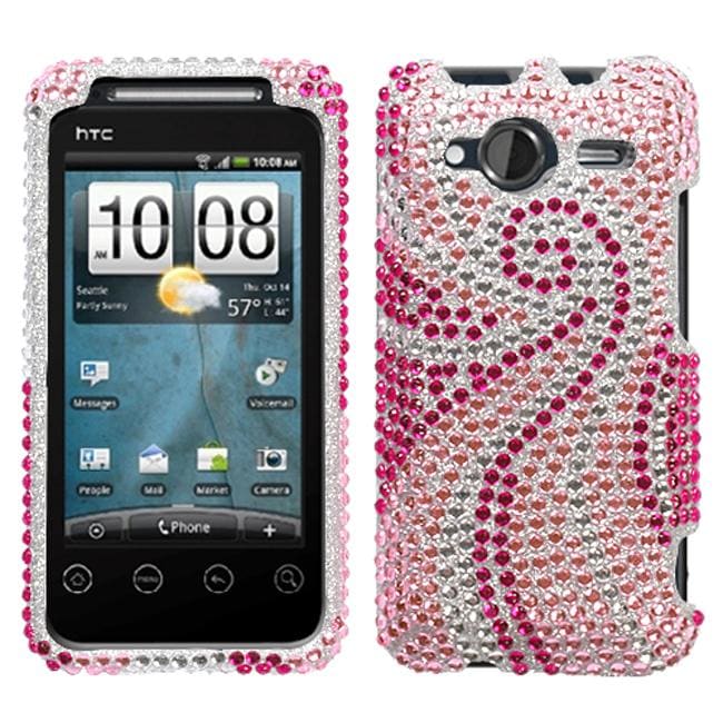 HTC EVO Shift 4G Phoenix Tail Rhinestone Protector Case  