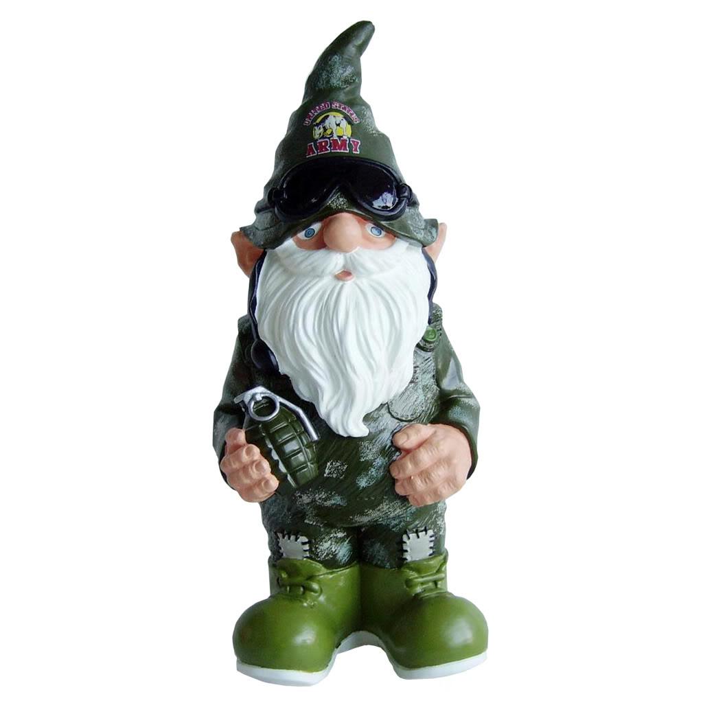 Army Garden Gnomes