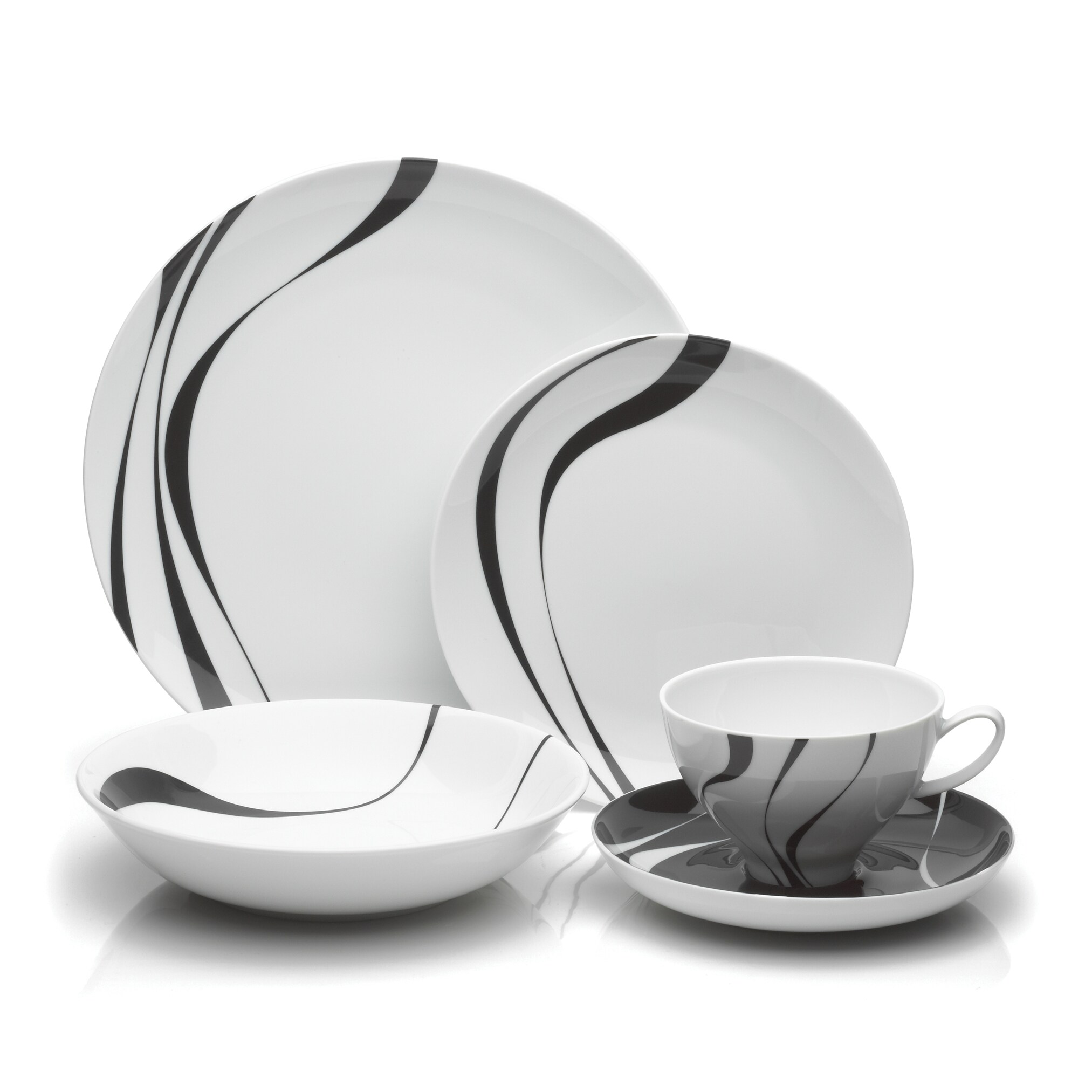 Mikasa 'Jazz' 5-piece Dinnerware - Free Shipping Today - Overstock - 13654637