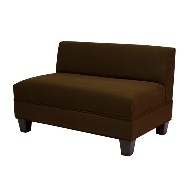 Makenzie Chocolate Brown Loveseat