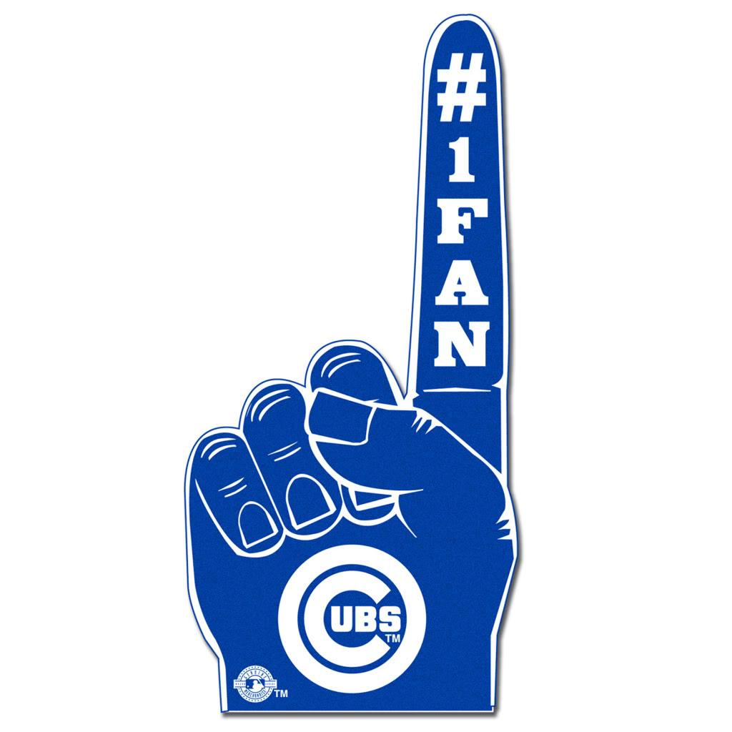 Chicago Cubs #1 Fan Foam Finger - Free Shipping On Orders Over $45 ...