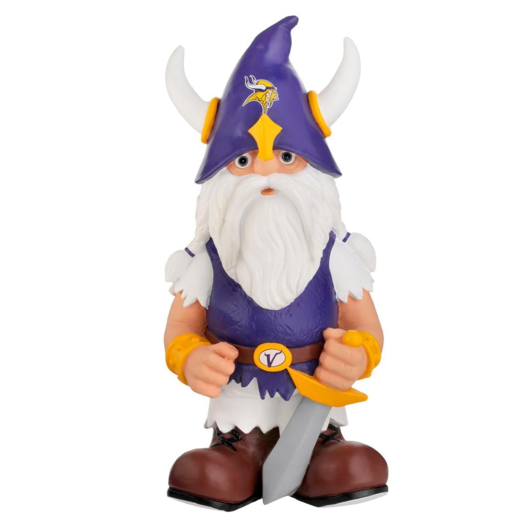 Forever Collectibles Minnesota Vikings 11inch Thematic Garden Gnome