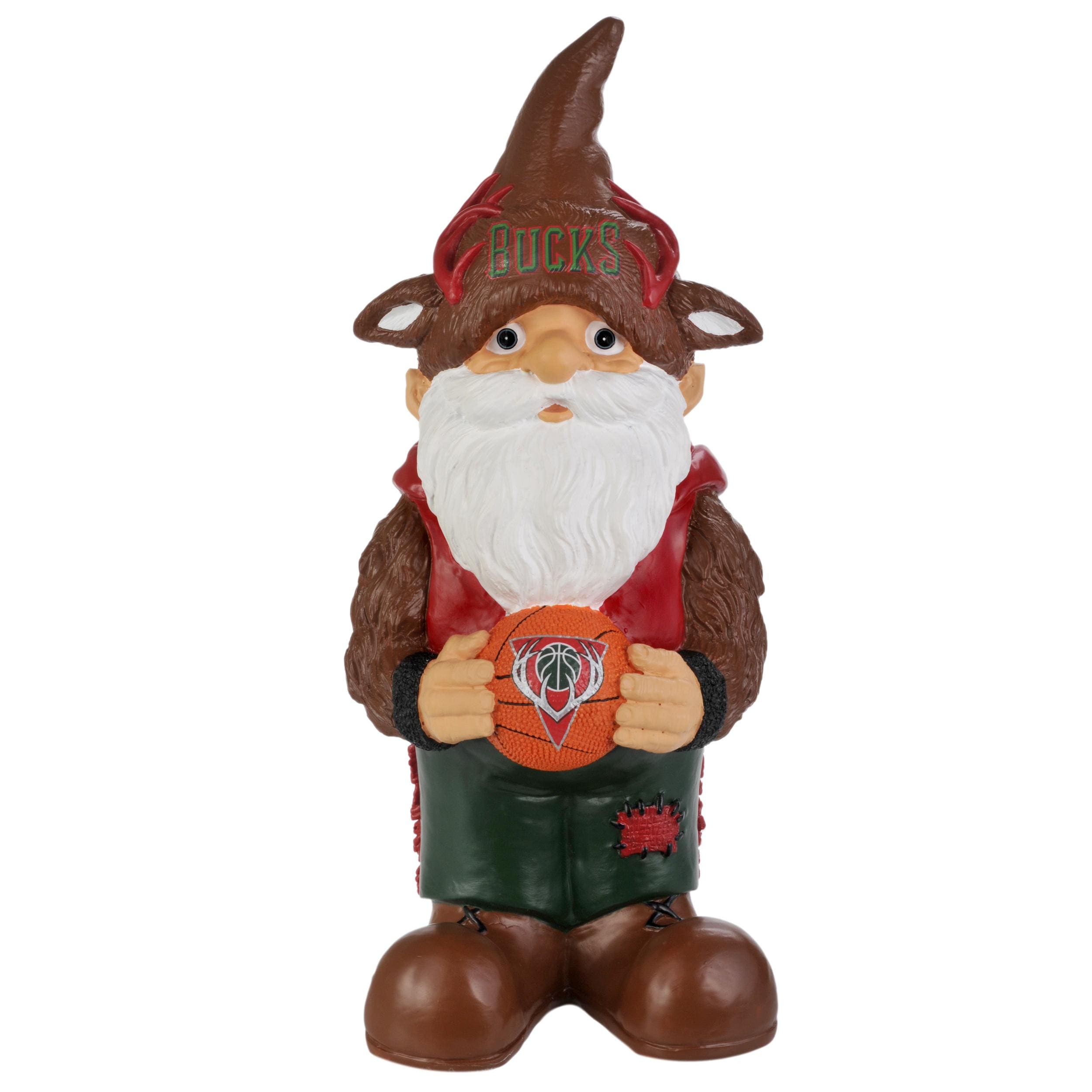 Shop Milwaukee Bucks 11-inch Thematic Garden Gnome - Free Shipping On