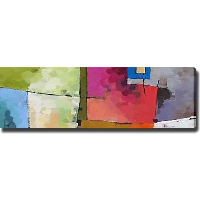 Abstract 'Colorful' Giclee Canvas Art