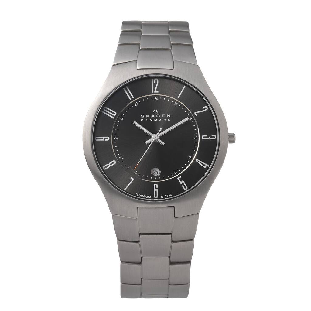 Skagen Men's 801XLTXM Grey Titanium Quartz Watch