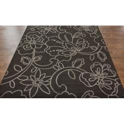 nuLOOM Belgium Modern Brown Rug (8' x 11') Nuloom 7x9   10x14 Rugs