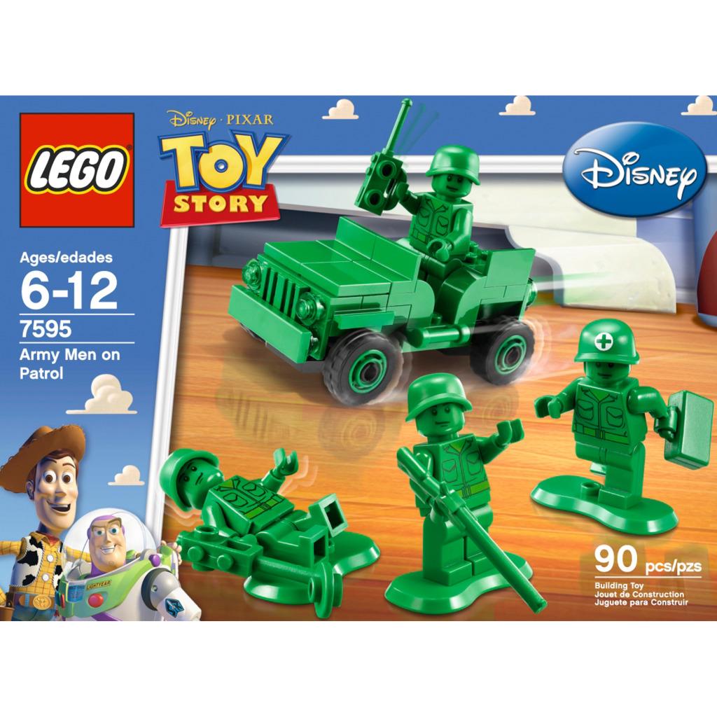 lego toy story army men on patrol