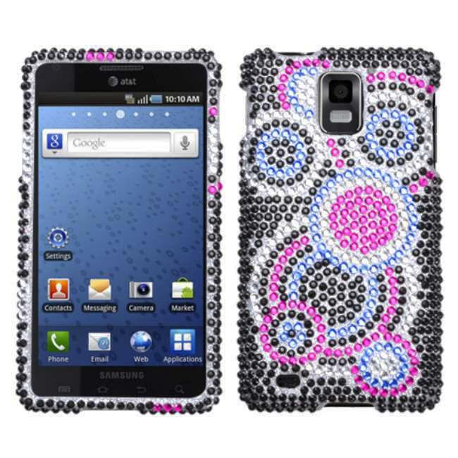 Samsung Infuse 4G Bubble Rhinestone Protector Case