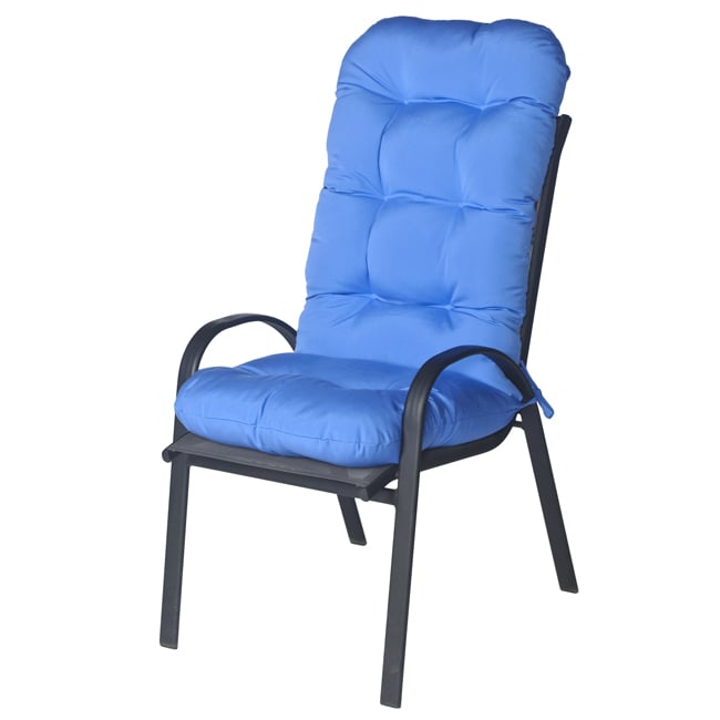 Haylee Outdoor Tufted High-back Arm Chair 48-inch 