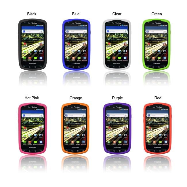 Luxmo amsung Droid Charge/ I520 Silicone Protector Case   