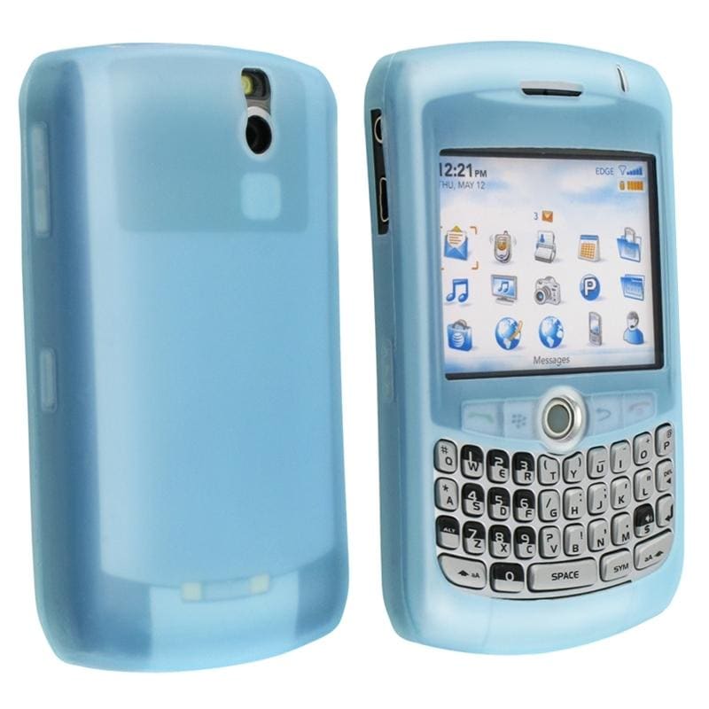 Dark Purple Skin Case for Blackberry Curve 8300  