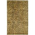 Safavieh Handmade Soho Leopard Skin Beige N. Z. Wool Rug - 9'6 x 13'6