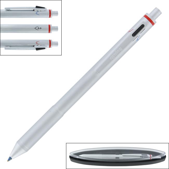 Rotring Trio Multi Functional Combo Pen And Pencil Overstock 6015005