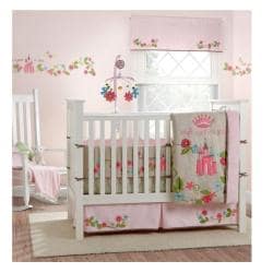 Shop Bananafish Migi Princess 4 Piece Crib Bedding Set Overstock