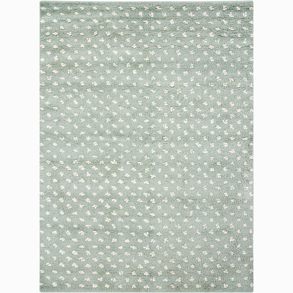 Hand-woven Mandara New Zealand Wool Rug (9' x 13')