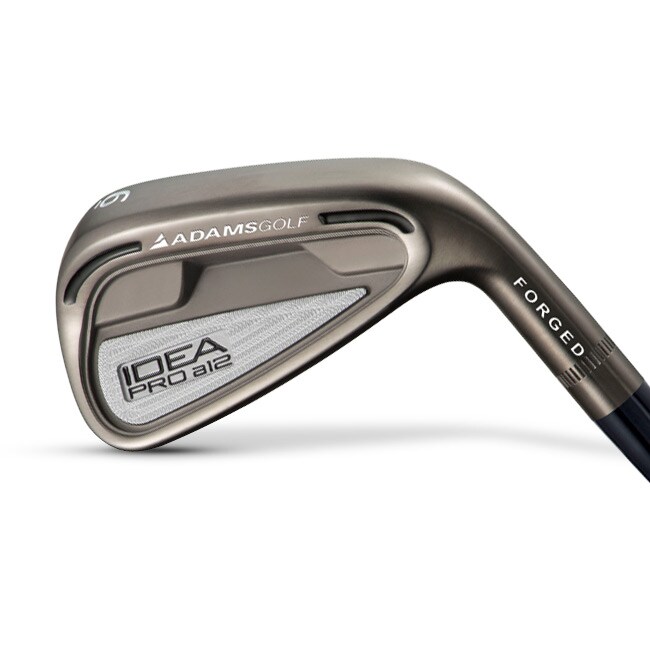 Adams Mens Idea Pro A12 Forged Steel Shaft Iron Set  