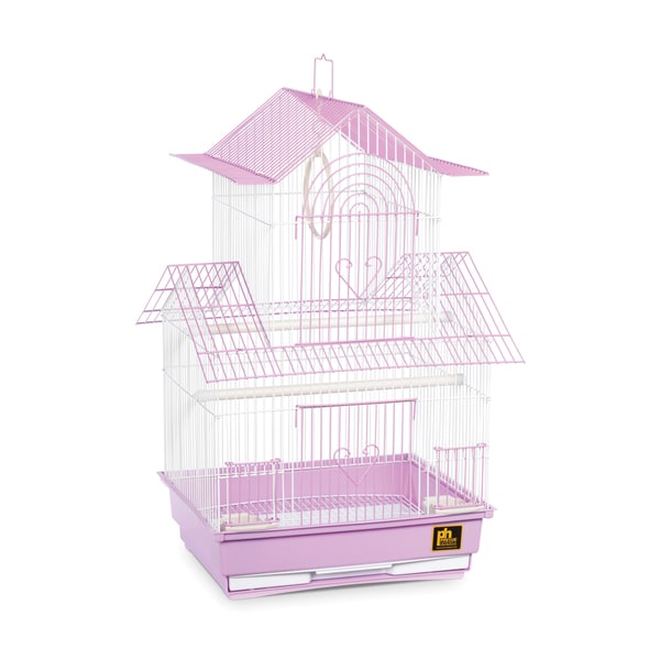 Prevue Pet Products Shanghai Lilac and White Parakeet Cage   14943918