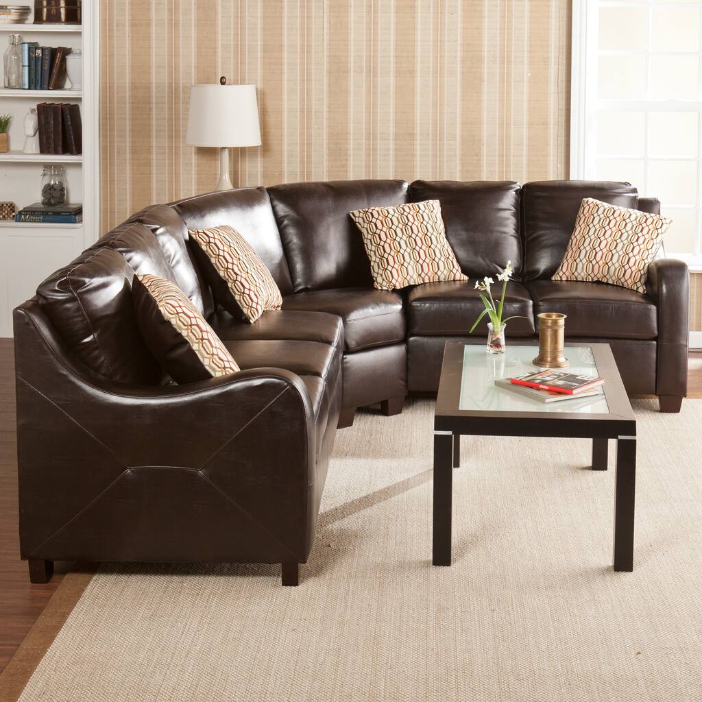 Claymore Chocolate 3-peice Sectional