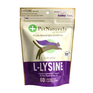 PetNaturals L Lysine Chews for Cats PetNaturals Cat Treats