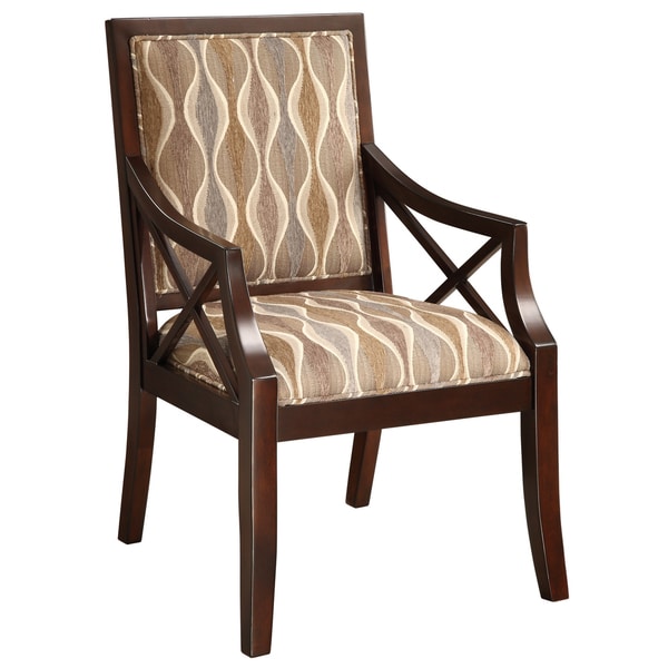 Creek Classics Cowie Espresso Finish Accent Chair