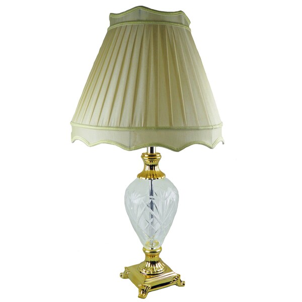 JT Lighting 'Princess' Crystal Lamp