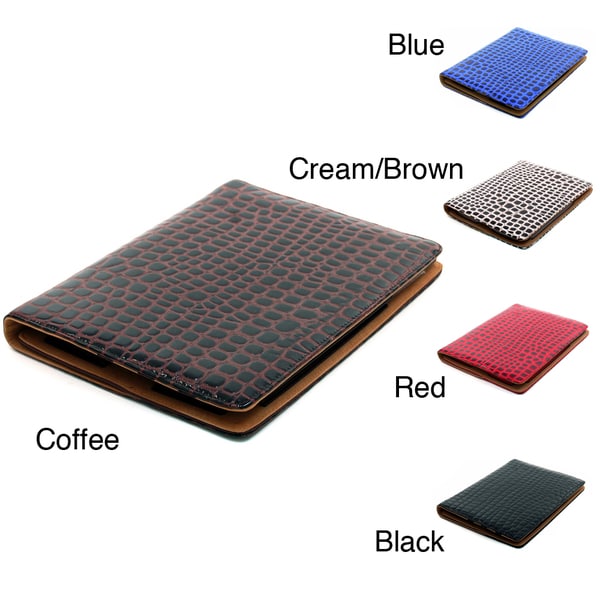 Dasein Chic Patent Croco iPad 2/3 Case Dasein Clutches & Evening Bags