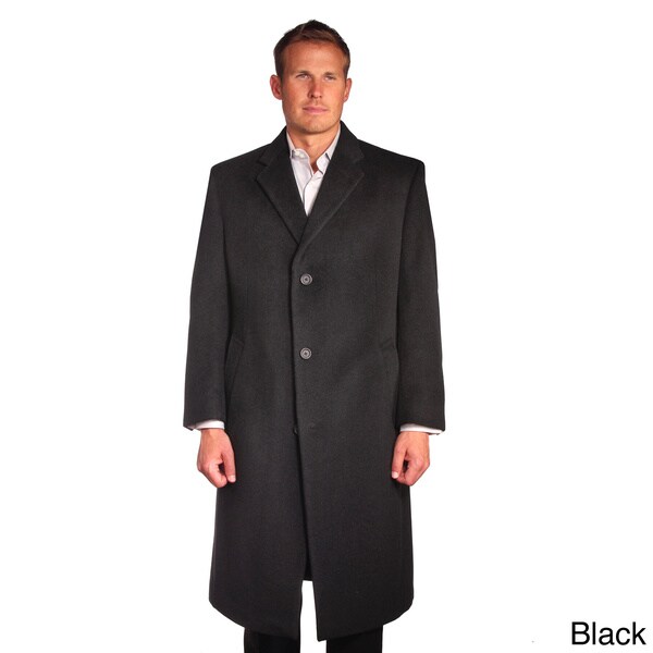 Jean Paul Germain Men's Wool/Cashmere Blend Sander Coat Jean Paul Germain Coats