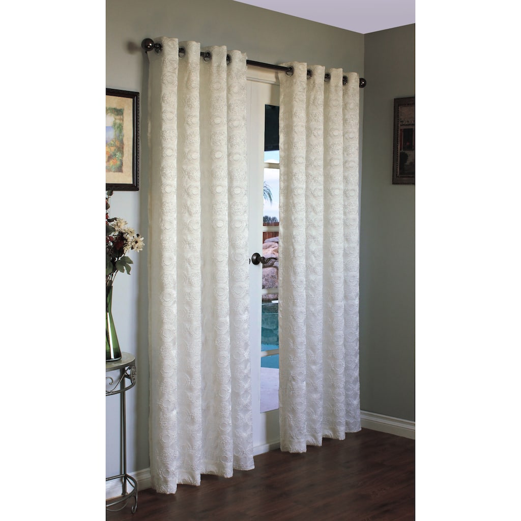 Mayan Woven Single Curtain Panel
