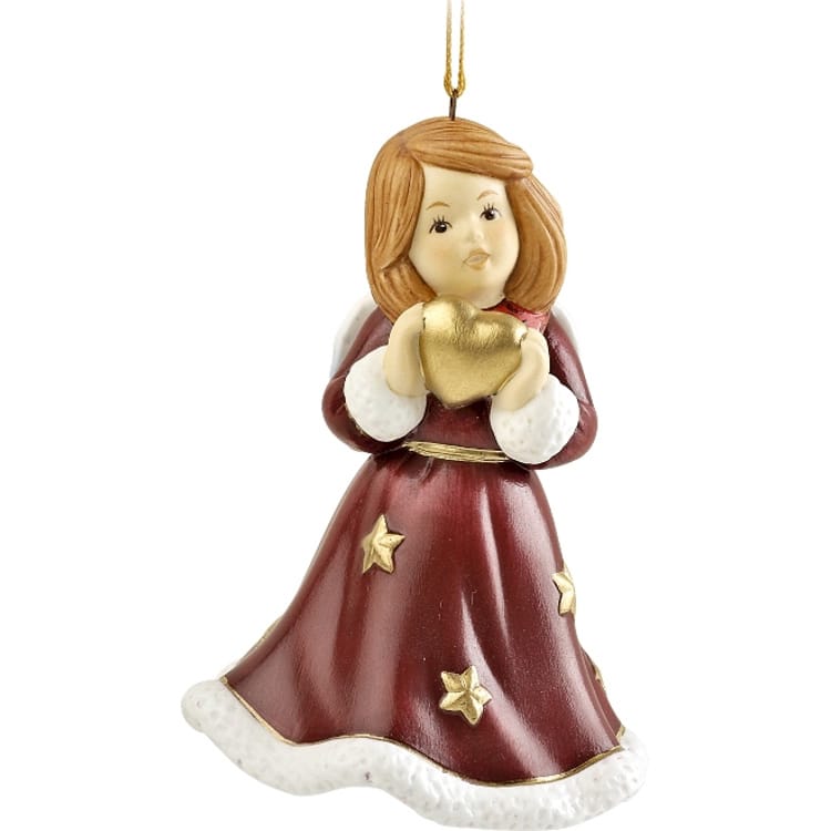 Goebel 2011 'Angel Bell' Porcelain Ornament
