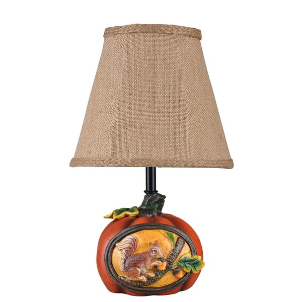 Squirrel's Retreat Multi colored Accent Lamp Table Lamps