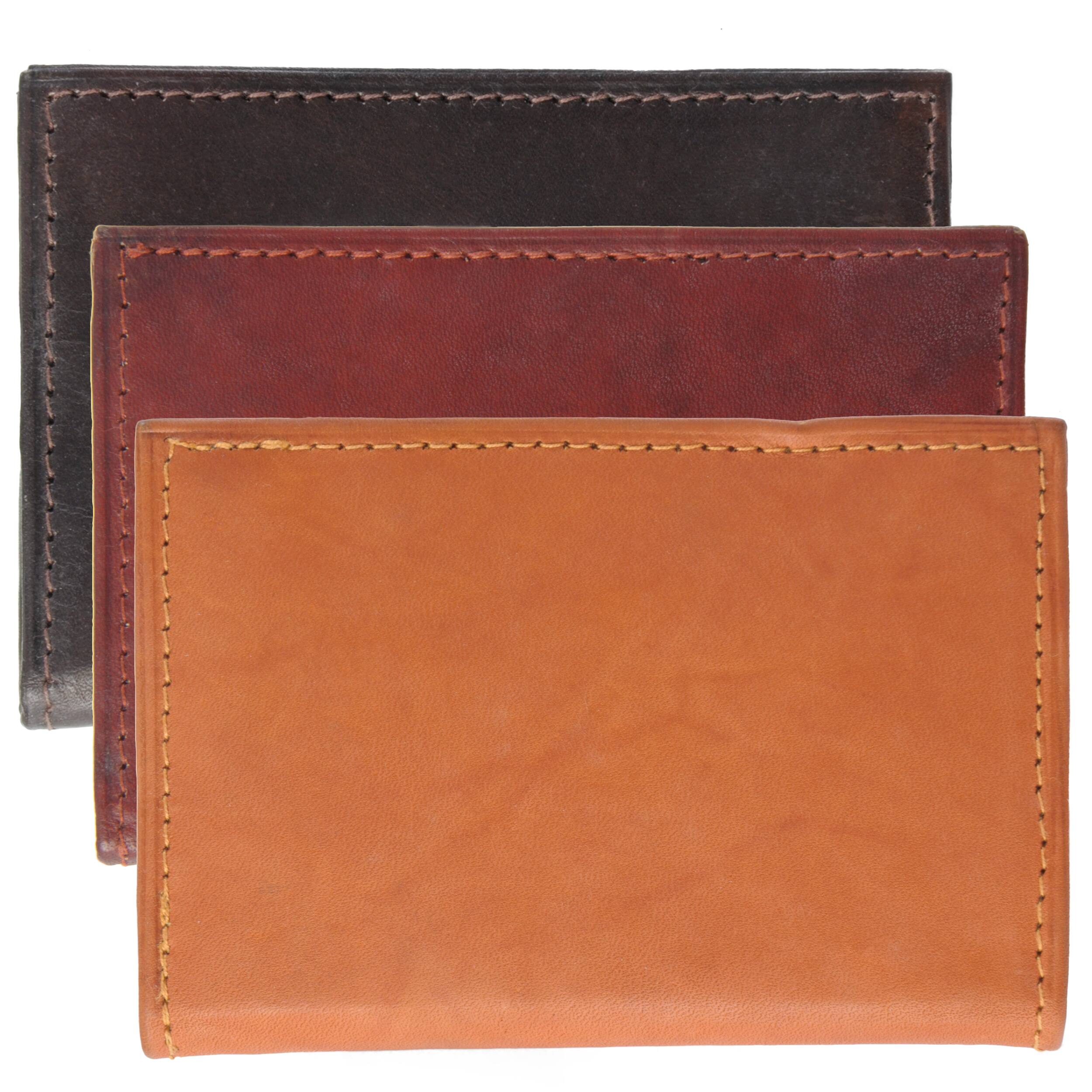 Boston Traveler Bi fold Credit Card Wallet