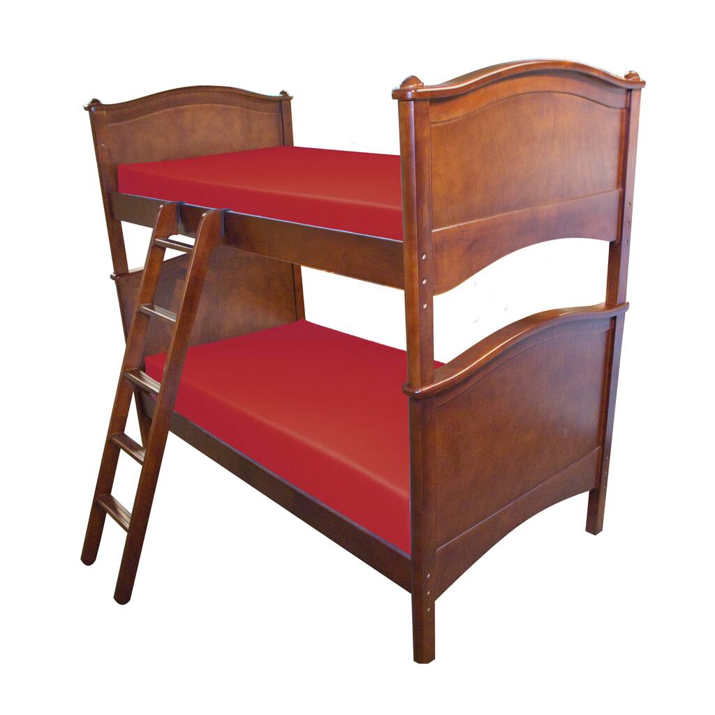 Select Luxury Reversible 6-inch Red Bunk Bed Twin-size Foam Mattress