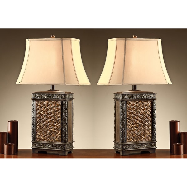 Kingdin 35-inch Table Lamps (Set of 2)