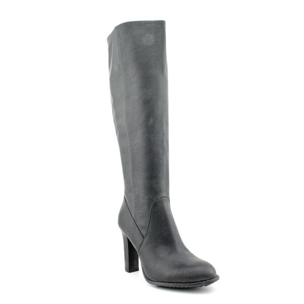 enzo angiolini black leather boots