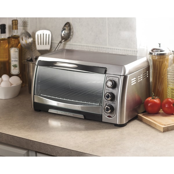 Hamilton Beach 31333 Stainless Steel 6 Slice Convection Toaster Oven