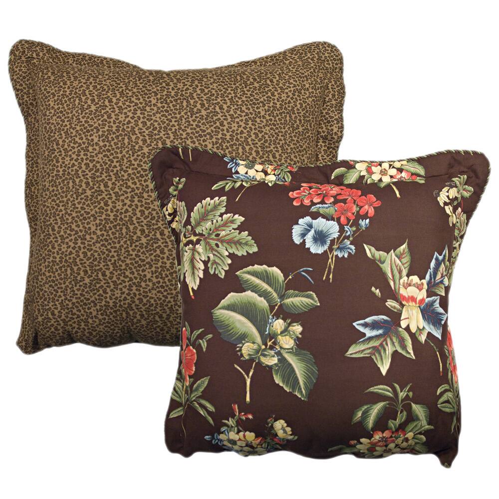 Rose Tree Queensland Reversible Decorative Pillow