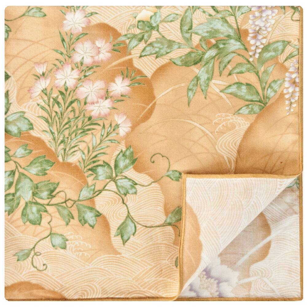 Rose Tree Wisteria Gold Napkins (Set of 6)