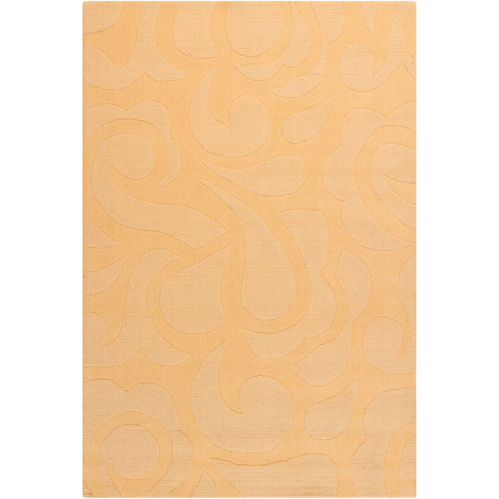 Mandara Hand-tufted Geometric Wool Rug (5' x 7'6)