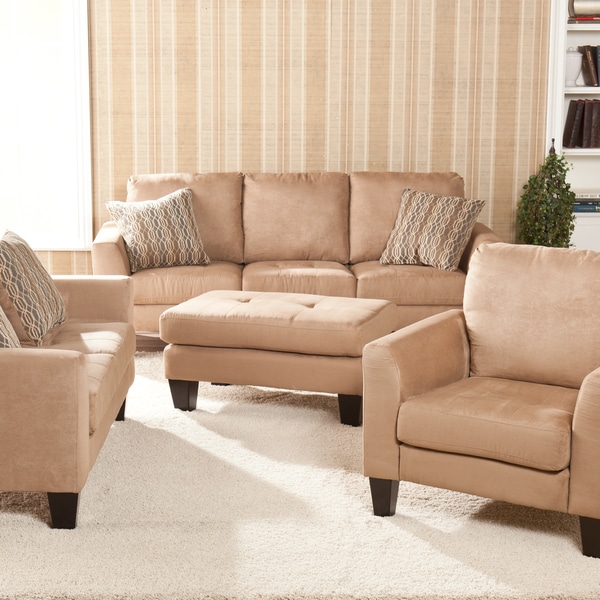 Shop Harper Blvd Ascot Mocha 4 Piece Sofa Set Free Shipping Today