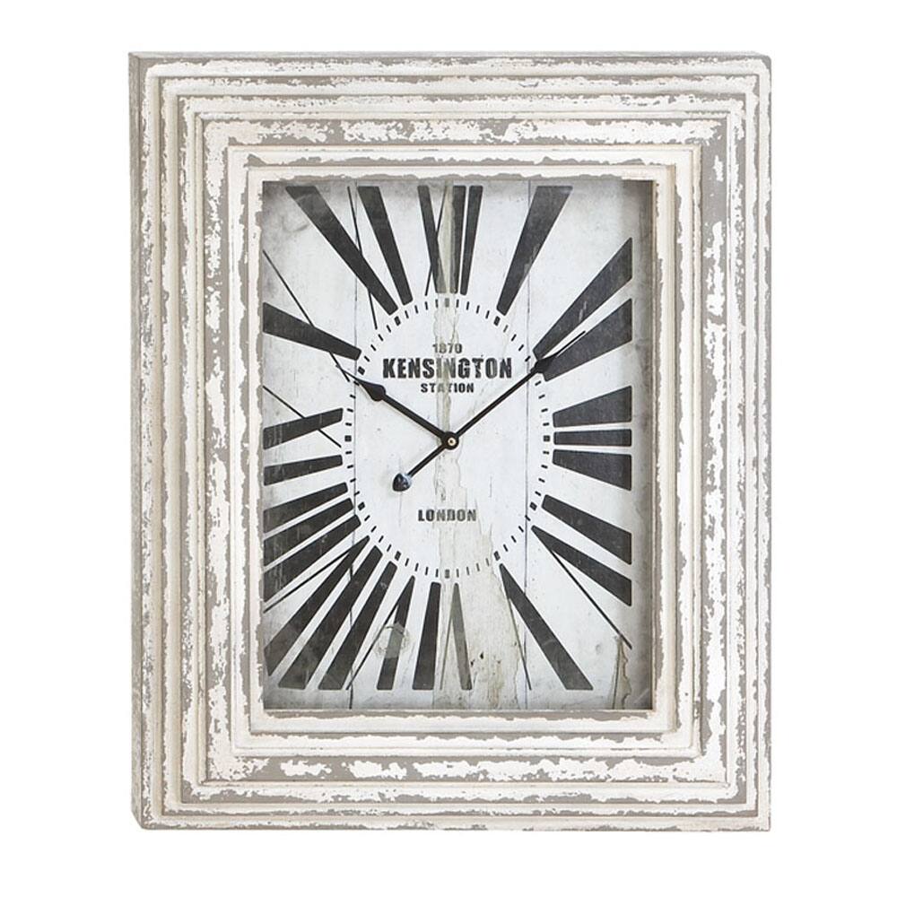 Kensington Station Weathered Vintage Classic Wall Clock
