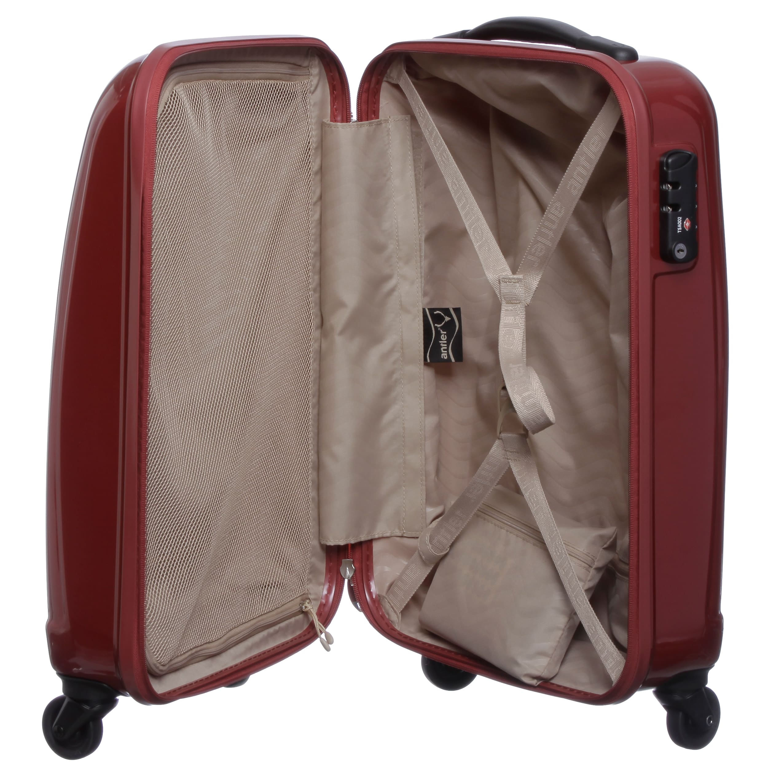 antler hard shell suitcase