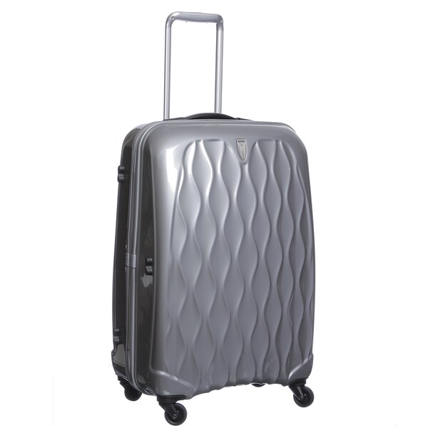 antler silver suitcase