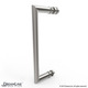 preview thumbnail 11 of 34, DreamLine Unidoor Lux 45 in. W x 72 in. H Fully Frameless Hinged Shower Door with Support Arm - 45" W
