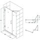 preview thumbnail 2 of 34, DreamLine Unidoor Lux 45 in. W x 72 in. H Fully Frameless Hinged Shower Door with Support Arm - 45" W