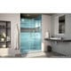preview thumbnail 6 of 34, DreamLine Unidoor Lux 45 in. W x 72 in. H Fully Frameless Hinged Shower Door with Support Arm - 45" W