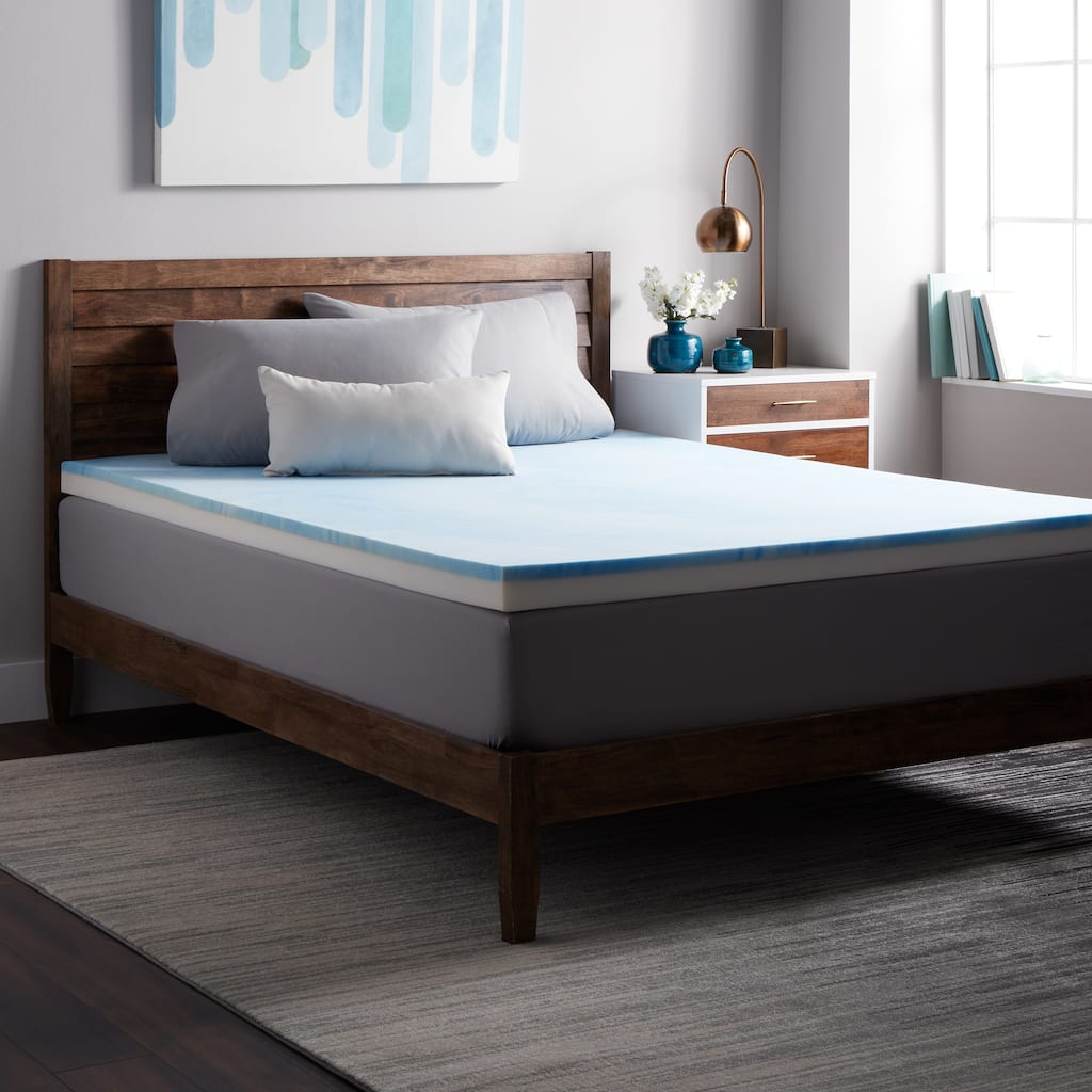 Select Luxury Combo 3-inch Gel Memory Restore-a-Mattress Topper - N/A