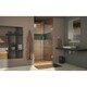 preview thumbnail 23 of 38, DreamLine Unidoor Lux 37 in. W x 72 in. H Fully Frameless Hinged Shower Door with Support Arm - 37" W